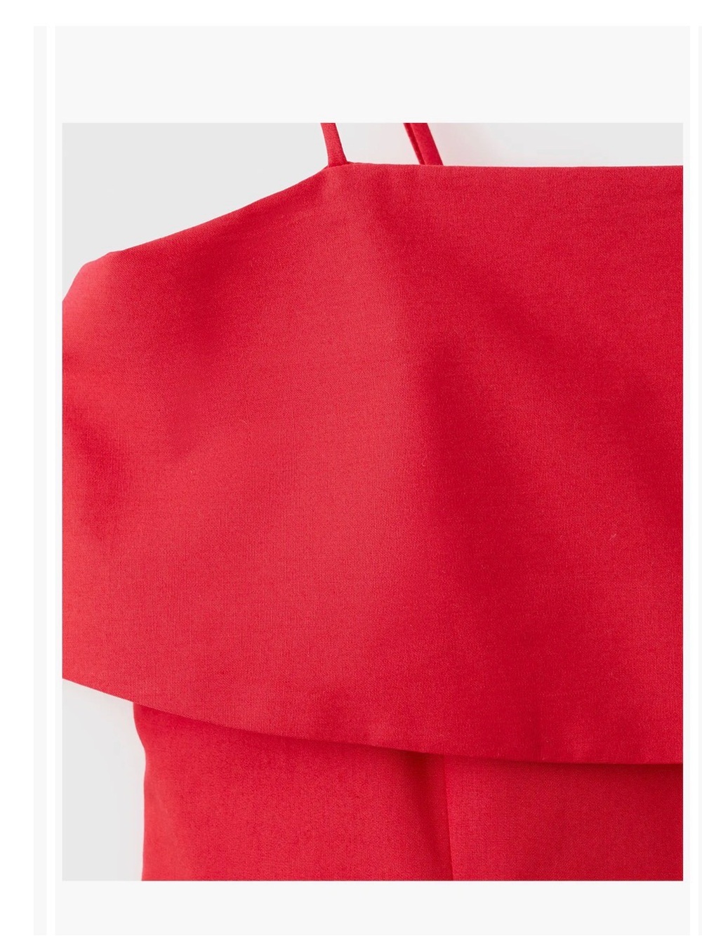 Mango starring Hailey Bieber A-line Red midi dress - Picture 9 of 13